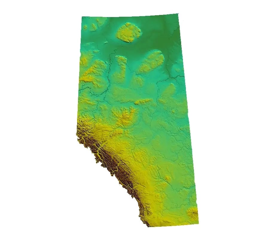 Alberta DEM
