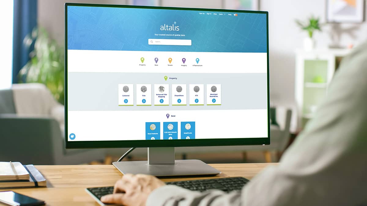 Altalis homepage desktop 